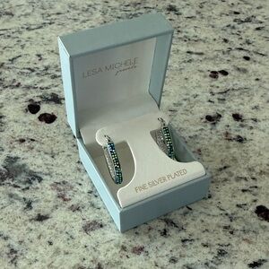 Lesa Michele Silver Plated Earrings